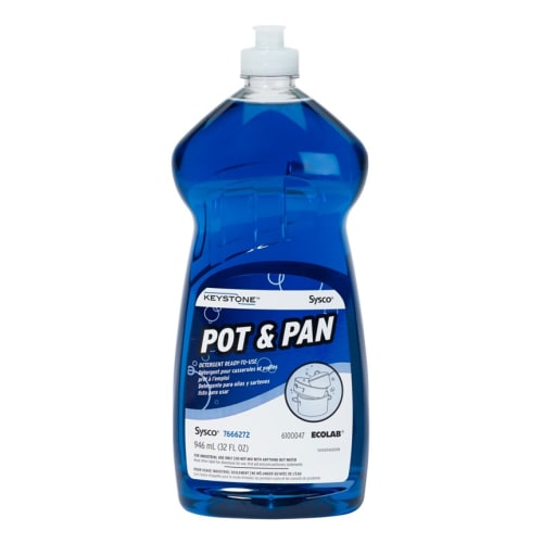 Keystone Pot & Pan Detergent Ready-to-Use 6-32oz, #6102935